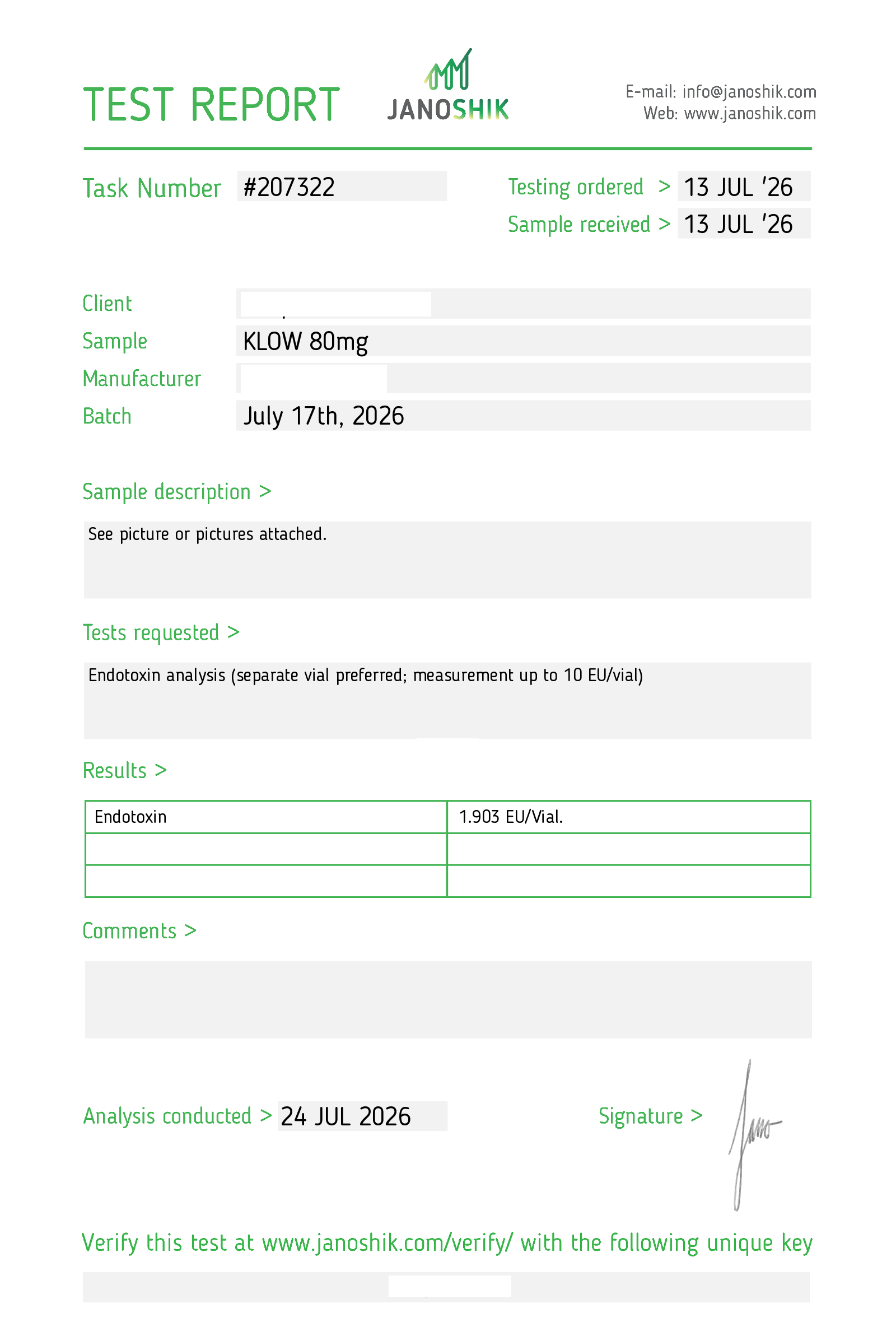 KLOW | 80mg (Research Grade) - Image 2